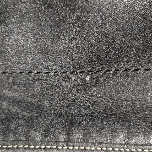 Coach Black Leather Shoulder Bag - Picture 4 of 8